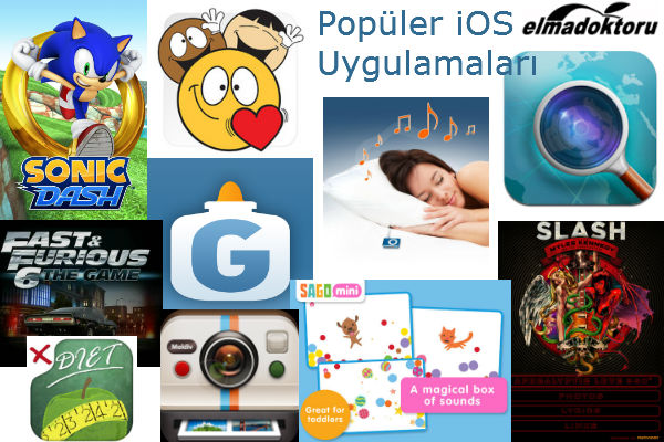 Popüler iOS uygulamaları